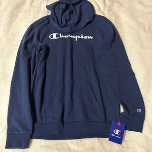 Champion Navy Blue Kids Hoodie